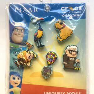 NEW IN BOX Crocs Jibbitz Disney Pixar Up Movie Shoe Charms 5 Pack